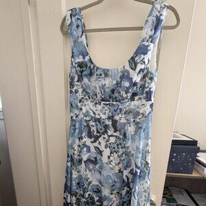 NWT Blue Floral Dress